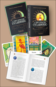 Tarot divinatoire Esclarmonde - Coffret - Les 22 arcanes majeurs & la notice