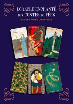 L'Oracle enchanté des contes de fées - Coffret - Le livre & le jeu de 36 cartes