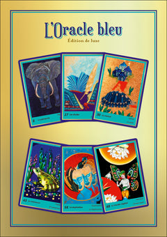 L'Oracle Bleu - 73 cartes & la notice - Edition de luxe - Coffret