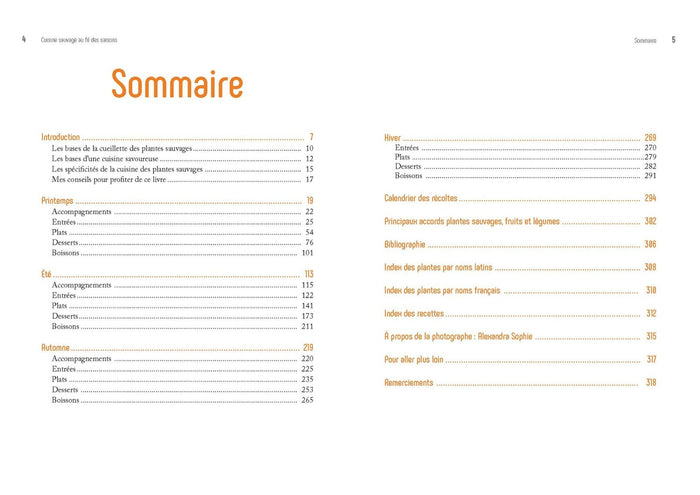 Cuisine sauvage au fil des saisons - 112 recettes familiales et gourmandes avec les plantes qui nous entourent