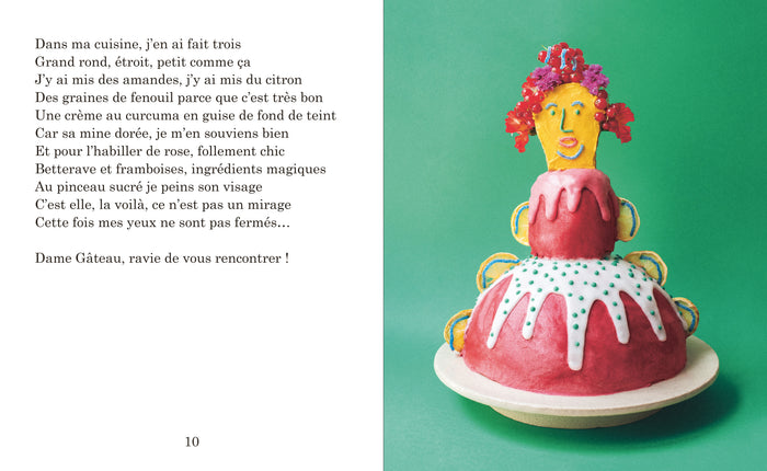 J'ai rêvé d'un gâteau très haut qui ne peut se décrire en un mot