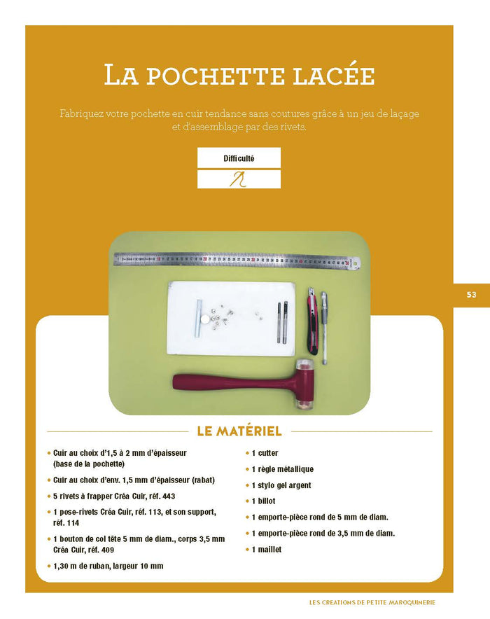 La maroquinerie artisanale