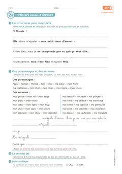 15 défis d'écriture CE1-CE2