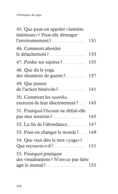 Chroniques sur le yoga et le tantra