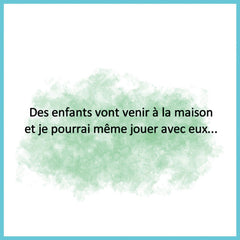 Ma maman va être nounou