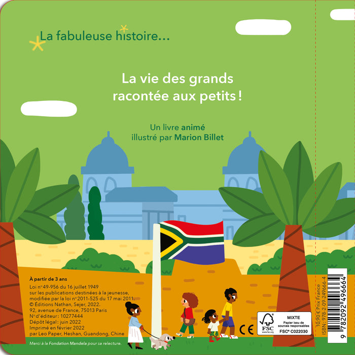 La fabuleuse histoire de Nelson Mandela