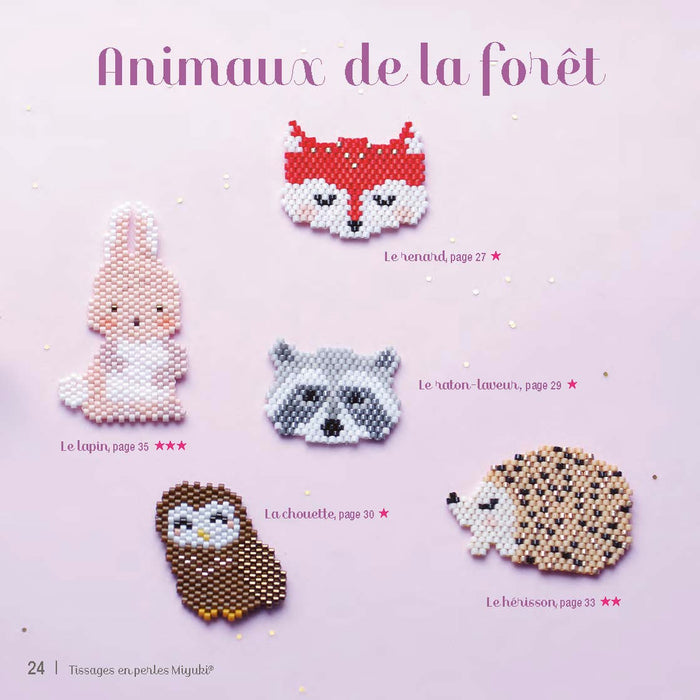 Perles Miyuki et brick stitch - 64 créations à découvrir