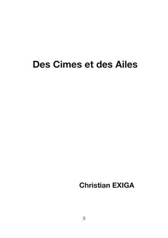 Des cimes et des ailes