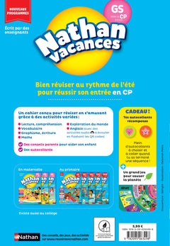 Nathan Vacances GS vers le CP 5/6 ans