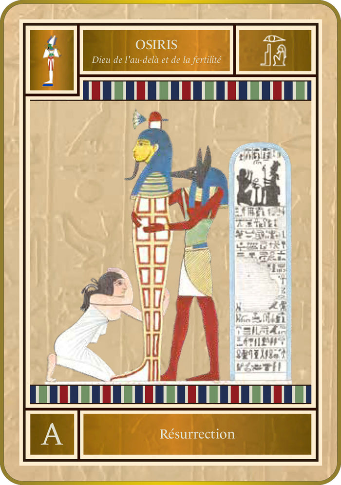 Coffret divination égyptienne