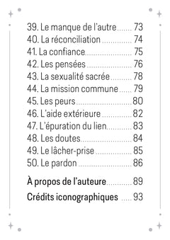 Le Pocket oracle des relations d'âmes