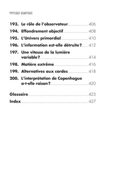 Physique quantique- Univers, atomes, mystères, paradoxes... en 200 concepts clés
