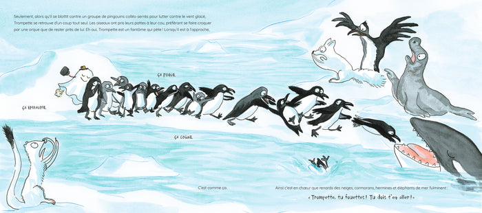 Trompette, le fantôme qui pète