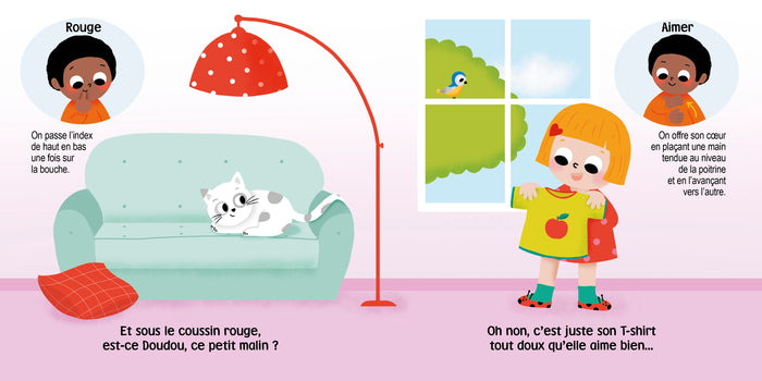 Histoire en signes - Bébé a perdu doudou