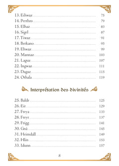 L'oracle de la sagesse runique