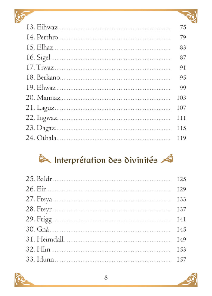 L'oracle de la sagesse runique