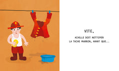 La Drôle journée de... Achille le pompier