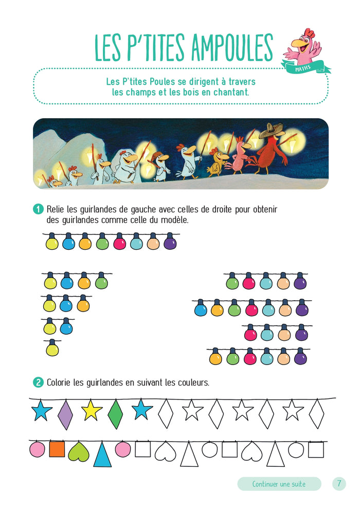 Je révise avec les P'tites Poules GS 5-6 ans