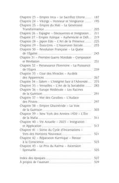 Voyagez dans vos vies antérieures - Le livre énergétique et interactif pour suivre le cheminement de votre âme