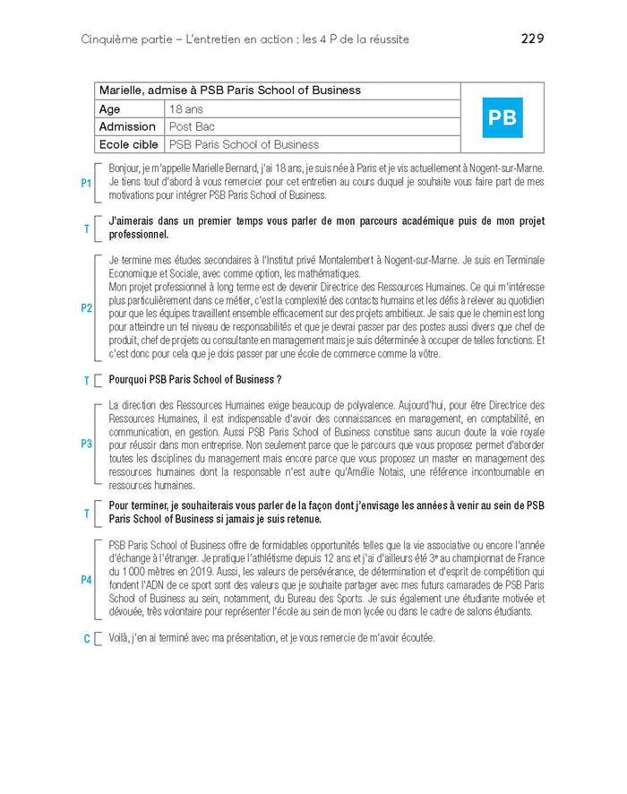 La Bible des entretiens de motivation et de personnalité