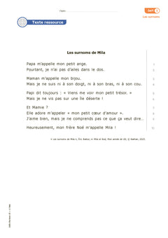 15 défis d'écriture CE1-CE2