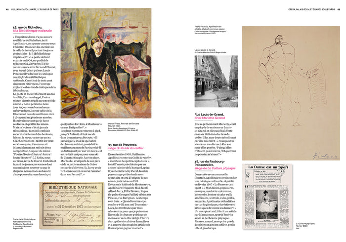 Guillaume Apollinaire, le flâneur de Paris