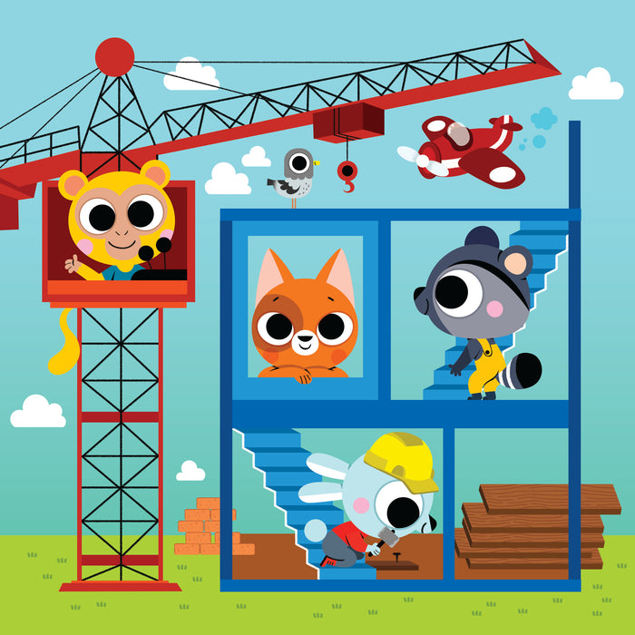 Pinceau magique - Le chantier