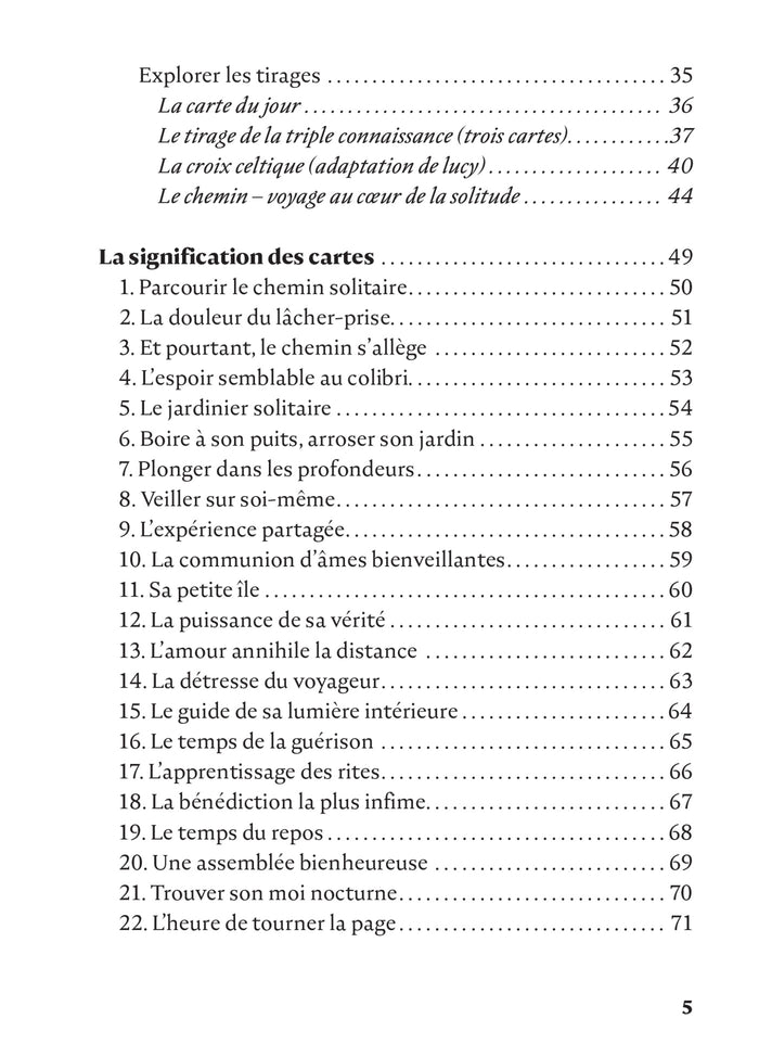 La forêt de la solitude - Bénédictions et messages destinés aux heures solitaires