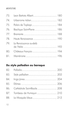 Architecture - Constructions, styles, courants, chefs d'oeuvres... en 200 concept clés