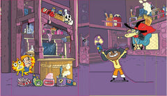 La fête des monstres - Un livre animé