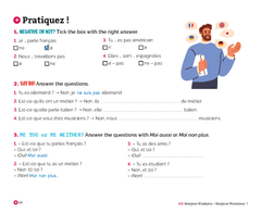 Méthode Le français pour tous/French for everyone niveau A1-A2