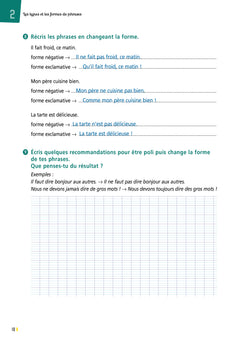 Réussir en grammaire CE2 - Cahier de l'élève