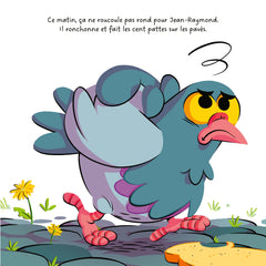 Jean-Raymond le pigeon - Le bec dans l'eau