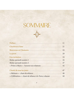 Carnet de chants chamaniques