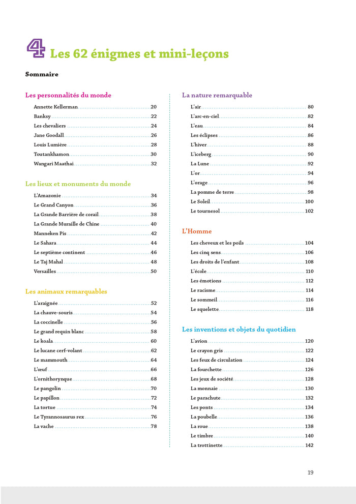 Une énigme par jour cycle 2