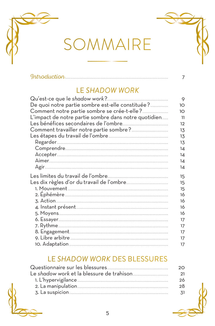 Le shadow work d'Isabelle Cerf - Le journal qui éclaire tes parts d'ombre