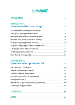 Cahier d'activités pour apprendre l'IA - Niveau débutant