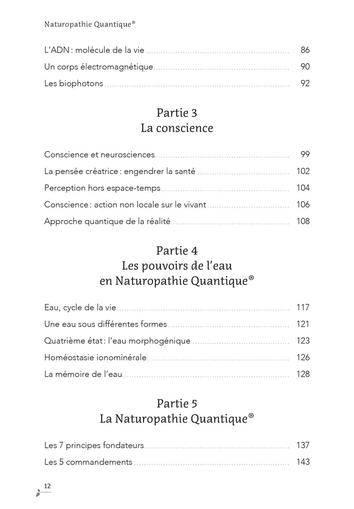Naturopathie Quantique