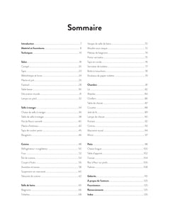 Meubles design et objets déco en miniature