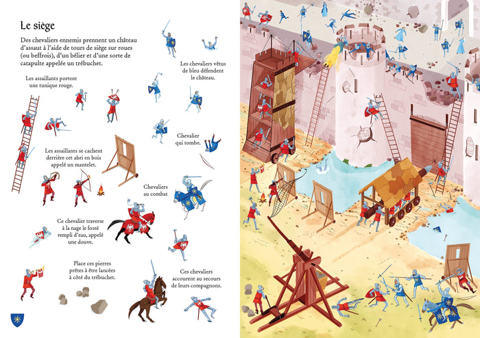 Les chevaliers - Mes petites décalcomanies