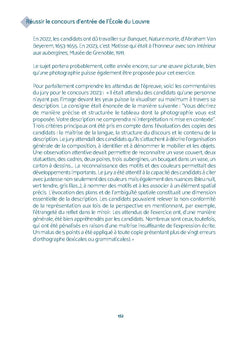 Réussir le concours d'entrée de l'Ecole du Louvre