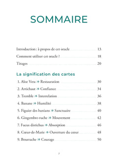 Oracle de la nature sacrée