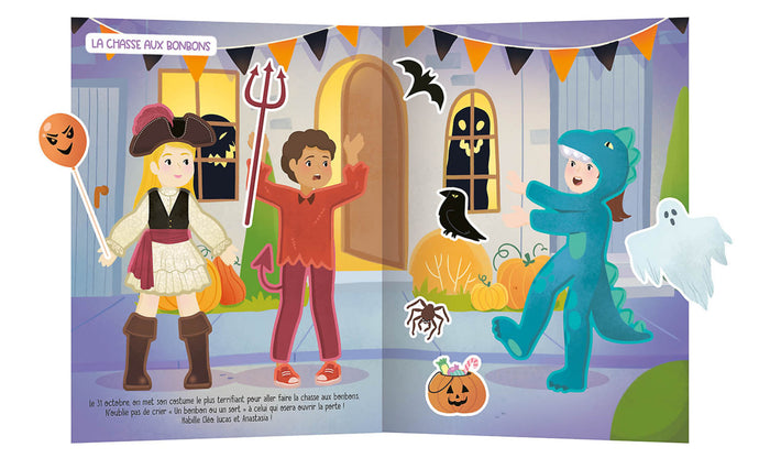 Mes 500 autocollants créatifs - Halloween