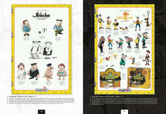 Les publicités des jouets dérivés de la BD franco-belge