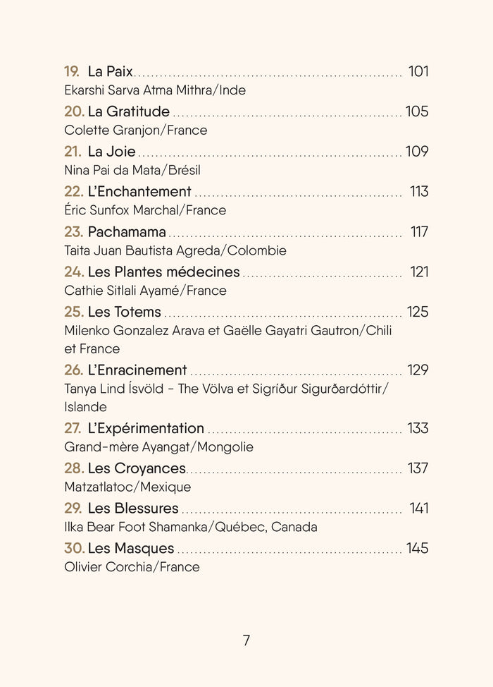 L'Oracle des chamanes Lumière