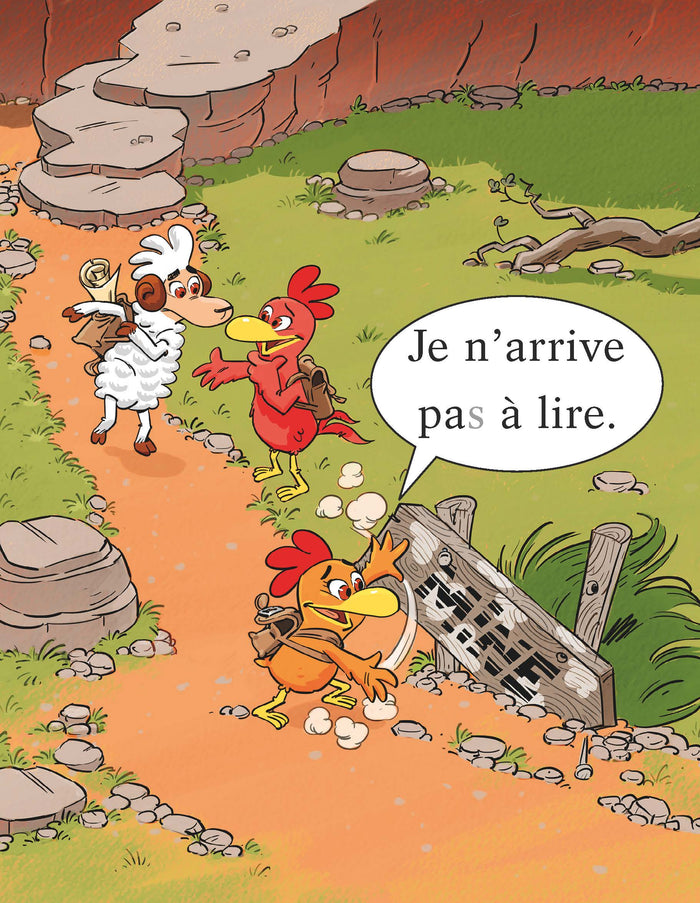 Cocorico je sais lire ! premières lectures avec les P'tites Poules - Carmen et la pépite d'or