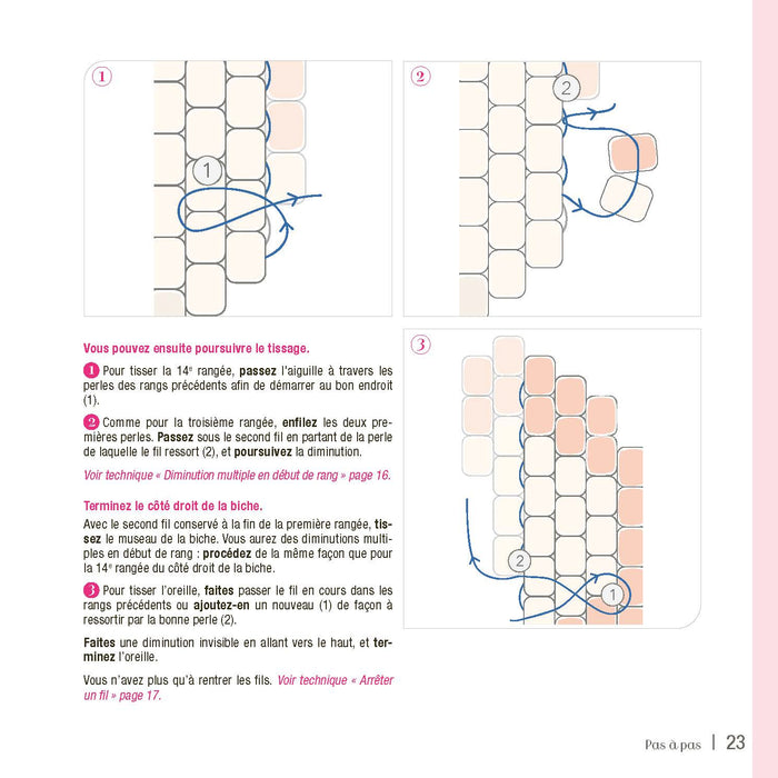 Perles Miyuki et brick stitch - 64 créations à découvrir