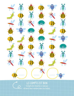 Mon grand bloc de jeux et d'activités - Petites bestioles