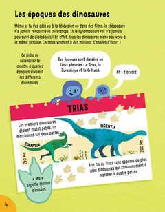 Mon livre de faits étonnants sur les dinosaures