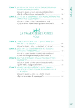 Agenda Astroguidances 2023